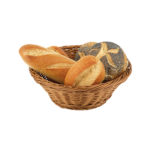 Poly-Rattan Flechtkorb rund