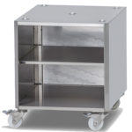 Fahrbarer Unterbau Edelstahl