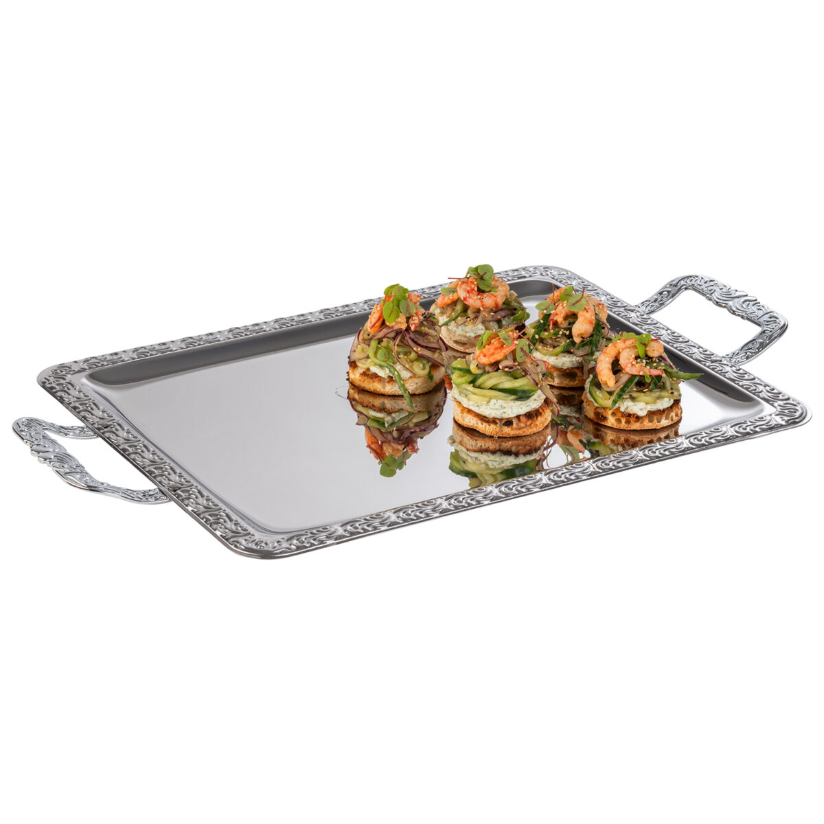 Edelstahltablett "Schöner Essen" – Bild 2