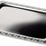 Edelstahltablett "Schöner Essen"