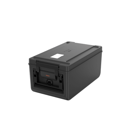 Thermoport Kunststoff, schwarz beheizt