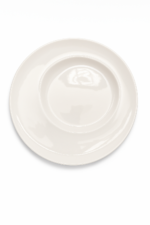 Teller flach mit Fahne und versetztem Spiegel 'Marchesi'