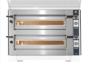 18600002 Zweikammer-Elektro-Pizzaofen 'Modell DN435/2CD' – Bild 1
